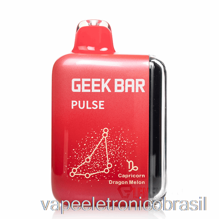 Vape Recarregável Geek Bar Pulse 15000 Descartável Dragon Melon